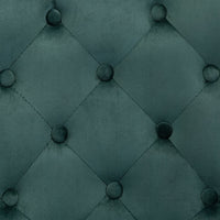 Thumbnail for Esszimmerstühle 4 Stk. Dunkelgrün Samt