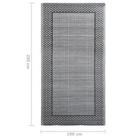 Thumbnail for Outdoor-Teppich Grau 190x290 cm PP