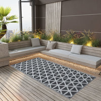 Thumbnail for Outdoor-Teppich Schwarz 190x290 cm PP