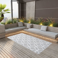 Thumbnail for Outdoor-Teppich Grau 160x230 cm PP