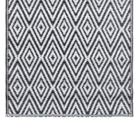 Thumbnail for Outdoor-Teppich Weiß und Schwarz 120x180 cm PP