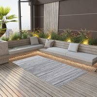 Thumbnail for Outdoor-Teppich Grau 190x290 cm PP