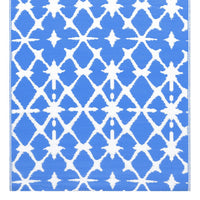Thumbnail for Outdoor-Teppich Blau und Weiß 160x230 cm PP
