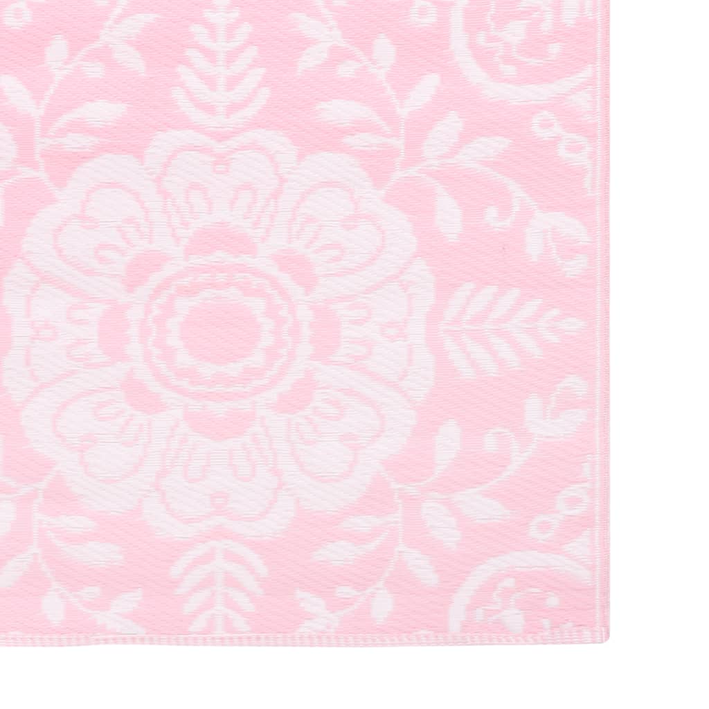 Outdoor-Teppich Rosa 160x230 cm PP