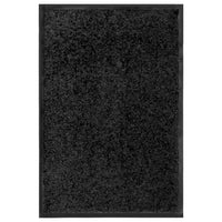 Thumbnail for Fußmatte Waschbar Schwarz 40x60 cm