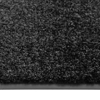 Thumbnail for Fußmatte Waschbar Schwarz 120x180 cm