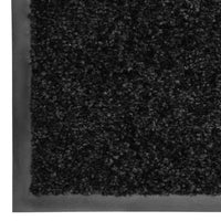 Thumbnail for Fußmatte Waschbar Schwarz 120x180 cm