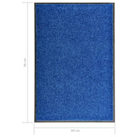 Thumbnail for Fußmatte Waschbar Blau 60x90 cm