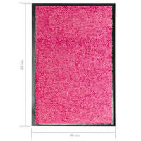 Thumbnail for Fußmatte Waschbar Rosa 40x60 cm