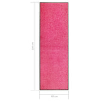 Thumbnail for Fußmatte Waschbar Rosa 60x180 cm