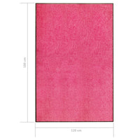 Thumbnail for Fußmatte Waschbar Rosa 120x180 cm