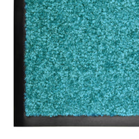 Thumbnail for Fußmatte Waschbar Cyan 60x90 cm