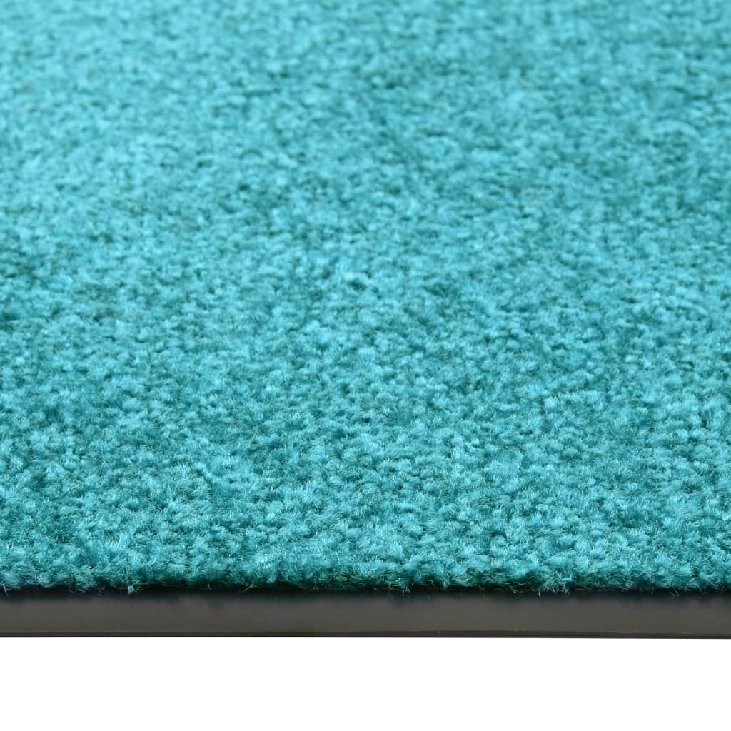Fußmatte Waschbar Cyan 60x180 cm