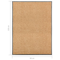 Thumbnail for Fußmatte Waschbar Creme 90x120 cm