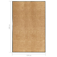 Thumbnail for Fußmatte Waschbar Creme 120x180 cm