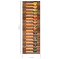 Thumbnail for Küchenbodenmatte Waschbar Löffel 45x150 cm