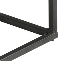 Thumbnail for Sideboard Grau 100x30x70 cm Massivholz Akazie