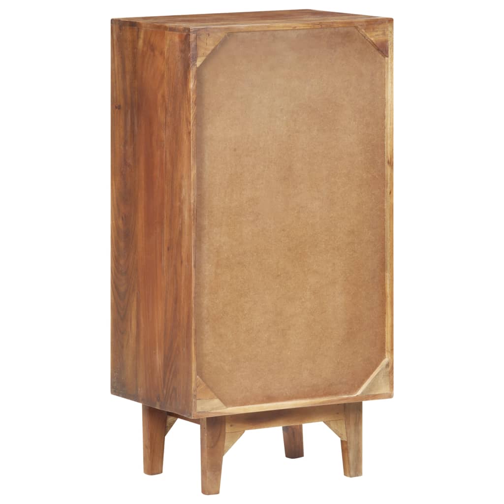 Kommode 43,5x35x90 cm Massivholz Akazie