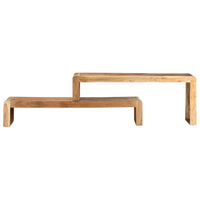 Thumbnail for 2-tlg. TV-Schrank Massivholz Akazie