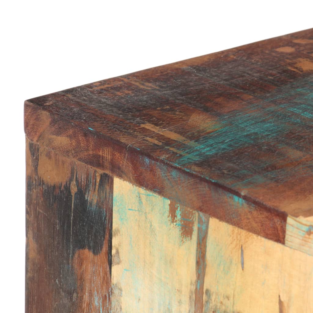 Schreibtisch 118x48x75 cm Recyceltes Massivholz