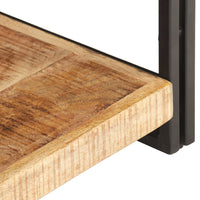Thumbnail for TV-Schrank 120x30x40 cm Raues Mangoholz