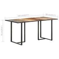 Thumbnail for Esstisch 160 cm Altholz Massiv