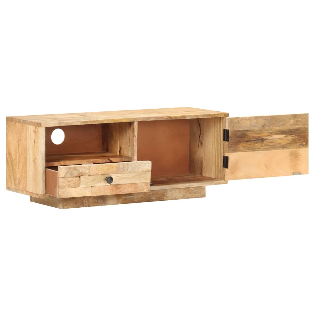 TV-Schrank 90x30x35 cm Mango Massivholz