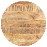 Thumbnail for Esstisch 80 cm Raues Mangoholz