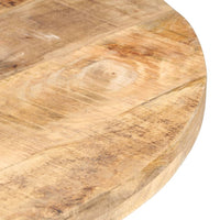 Thumbnail for Esstisch 80 cm Raues Mangoholz
