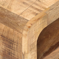 Thumbnail for TV-Schrank 117x30x41 cm Raues Mango-Massivholz