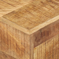 Thumbnail for Beistelltisch 30x30x33 cm Raues Mangoholz