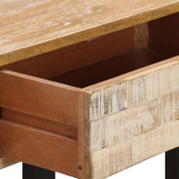 Thumbnail for Konsolentisch 100x30x75 cm Massivholz Mango