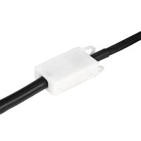 Thumbnail for Hängelampe Industriestil 25 W Weiß Rund Mangoholz 52 cm E27