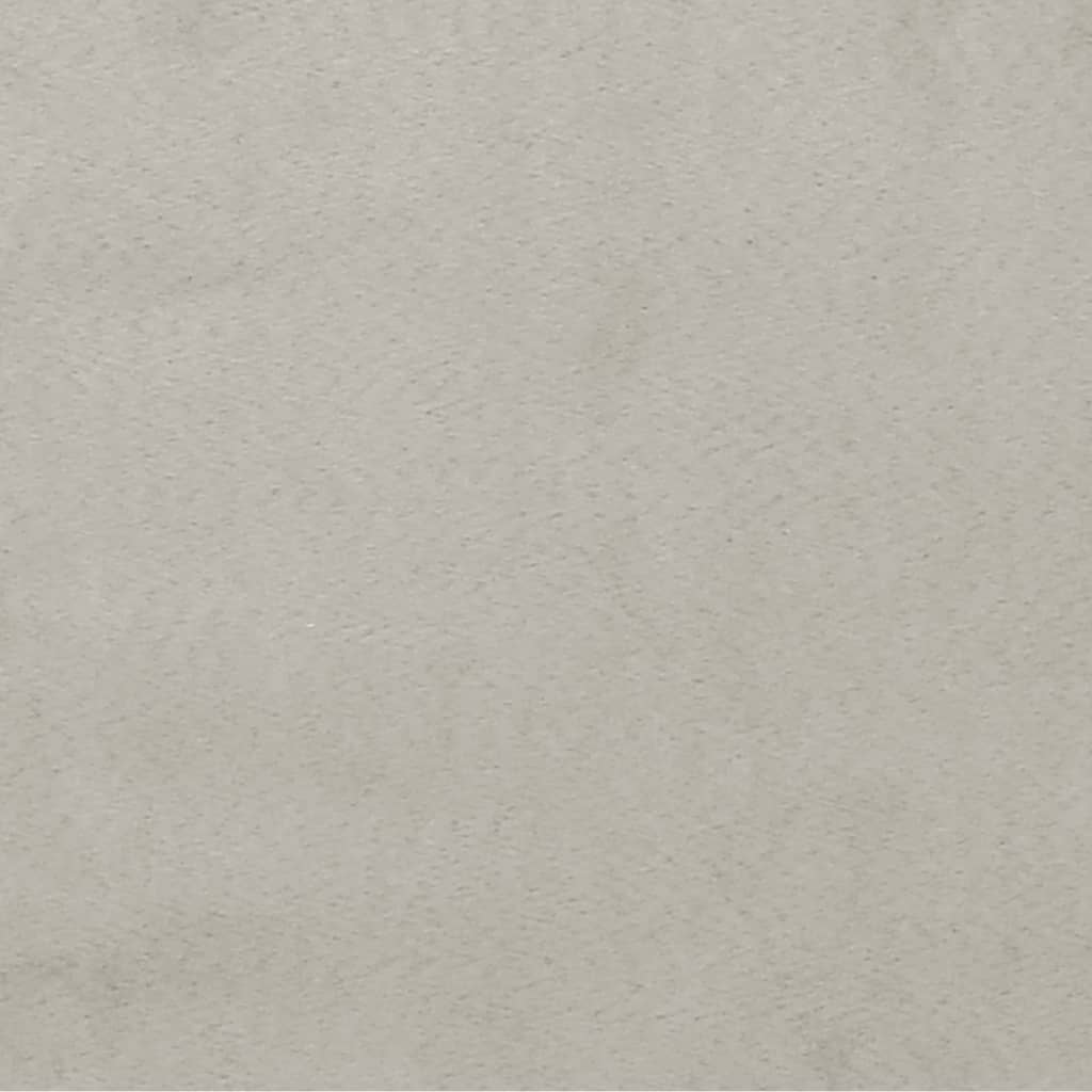 Massagesessel Hellgrau Wildleder-Optik