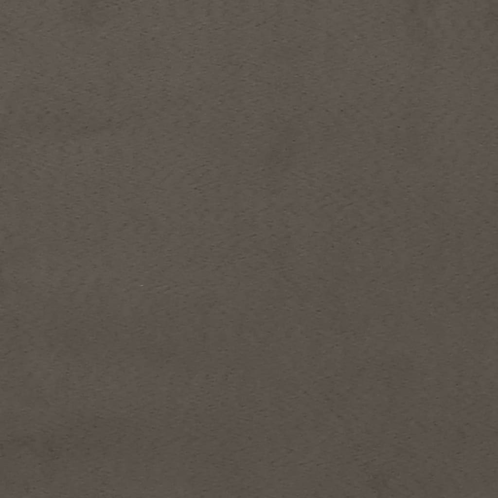 Massagesessel Dunkelgrau Wildleder-Optik