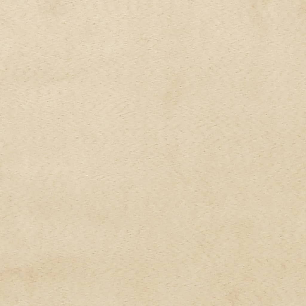 Massagesessel Creme Wildleder-Optik