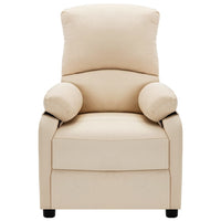 Thumbnail for Massagesessel Creme Stoff