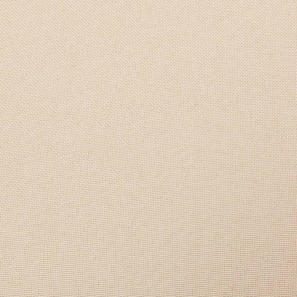 Massagesessel Creme Stoff