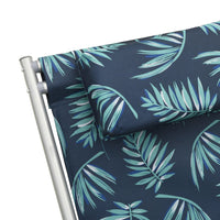 Thumbnail for Schaukelstühle 2 Stk. Stahl Blattmuster