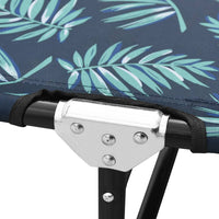 Thumbnail for Klappbare Sonnenliege Stahl Blattmuster