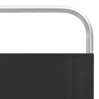 Thumbnail for Klappbare Strandstühle 2 Stk. Schwarz Stoff