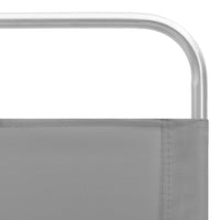 Thumbnail for Klappbare Strandstühle 2 Stk. Grau Stoff