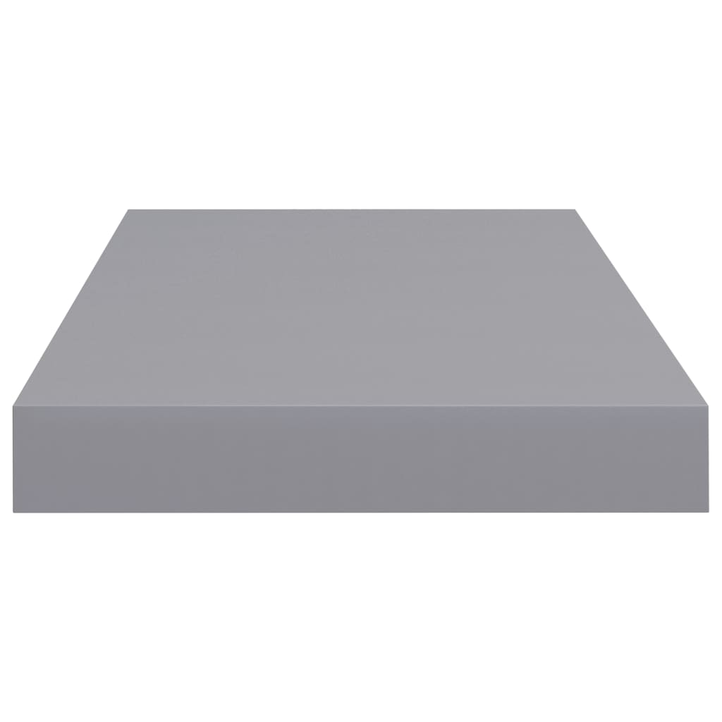 Schwebende Wandregale 4 Stk. Grau 50x23x3,8cm MDF