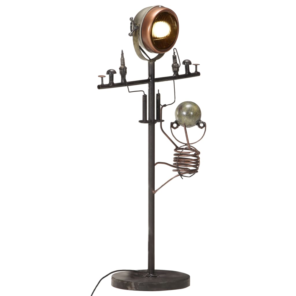 Standleuchte mit Mechaniker-Design Eisen