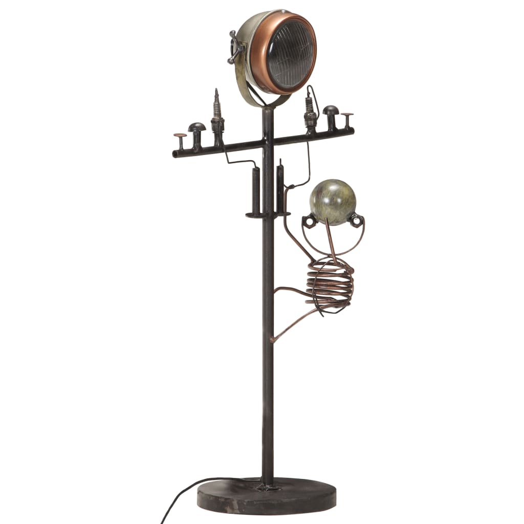 Standleuchte mit Mechaniker-Design Eisen