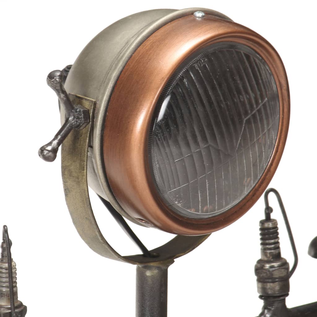 Standleuchte mit Mechaniker-Design Eisen