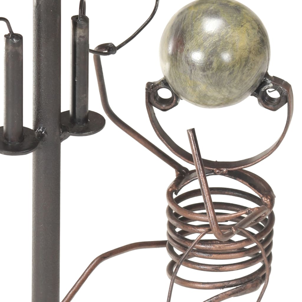 Standleuchte mit Mechaniker-Design Eisen