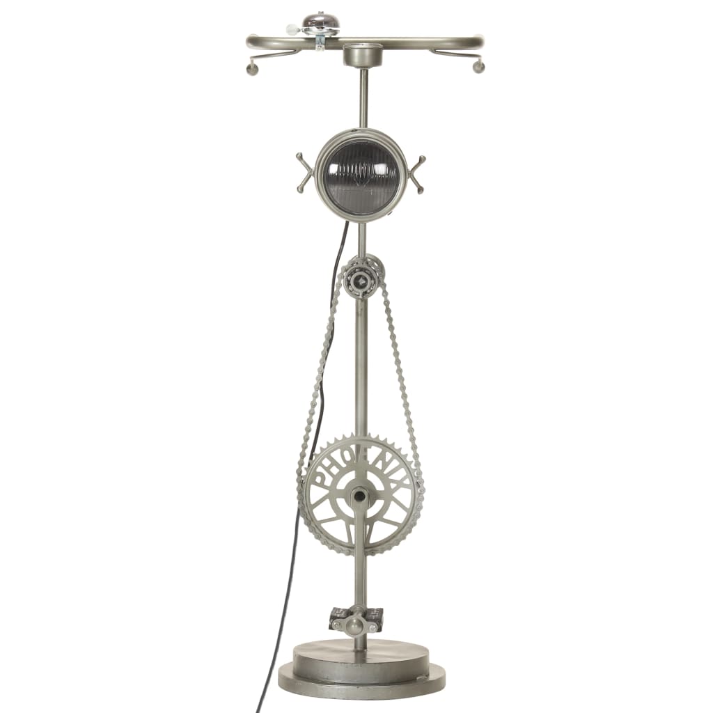 Standleuchte im Fahrrad-Design Eisen
