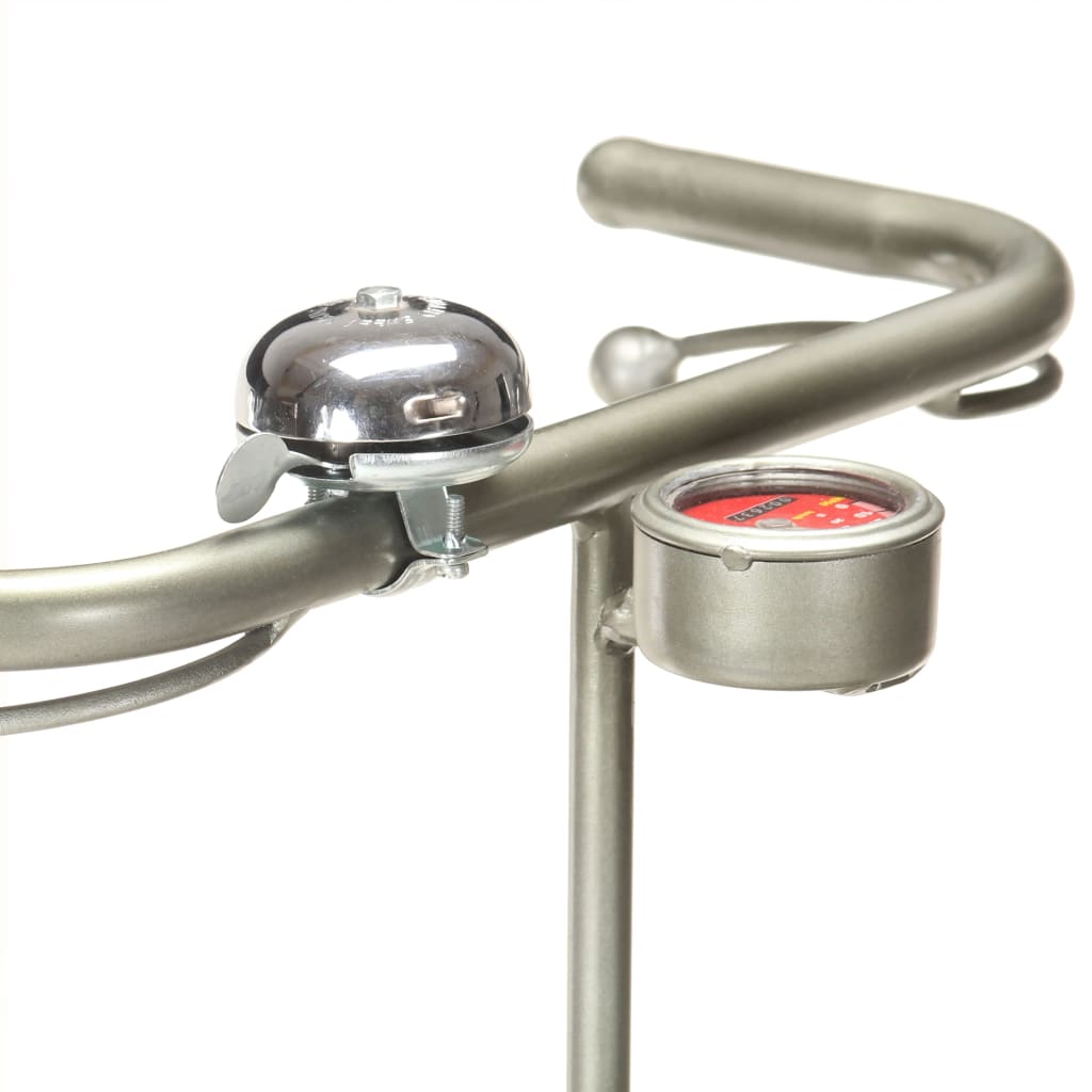 Standleuchte im Fahrrad-Design Eisen
