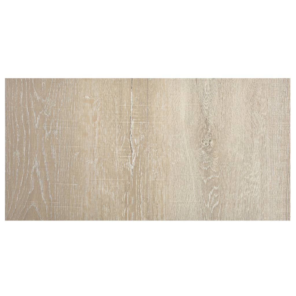 PVC-Fliesen Selbstklebend 55 Stk. 5,11 m² Beige